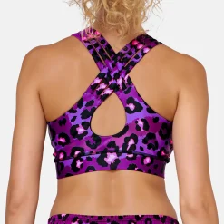 Berry Beast Cross Back Bra