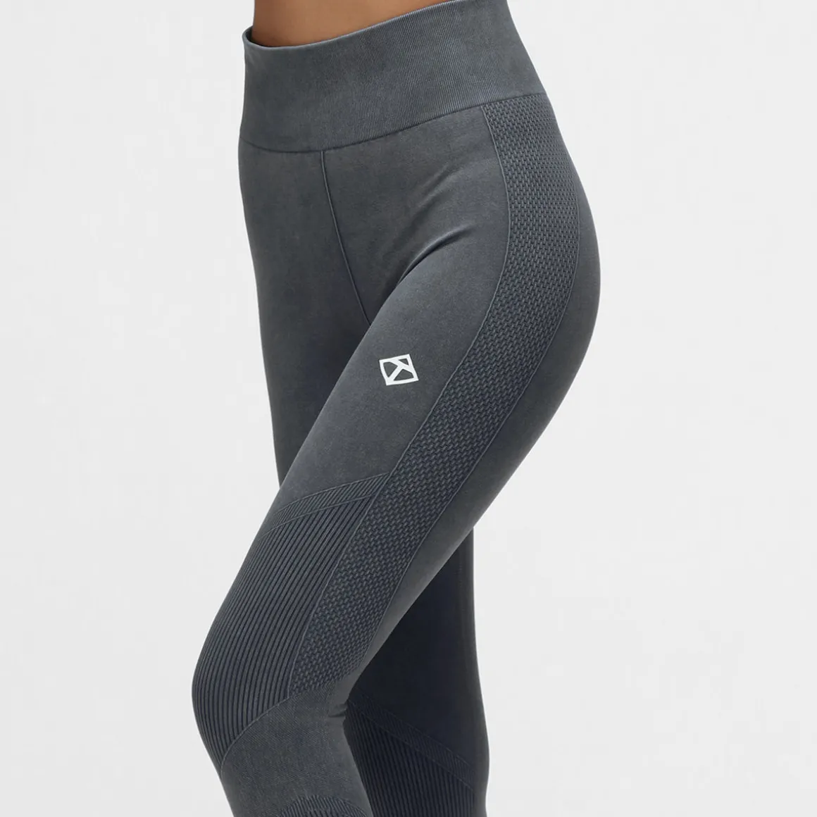 Black Denim Seamless Leggings