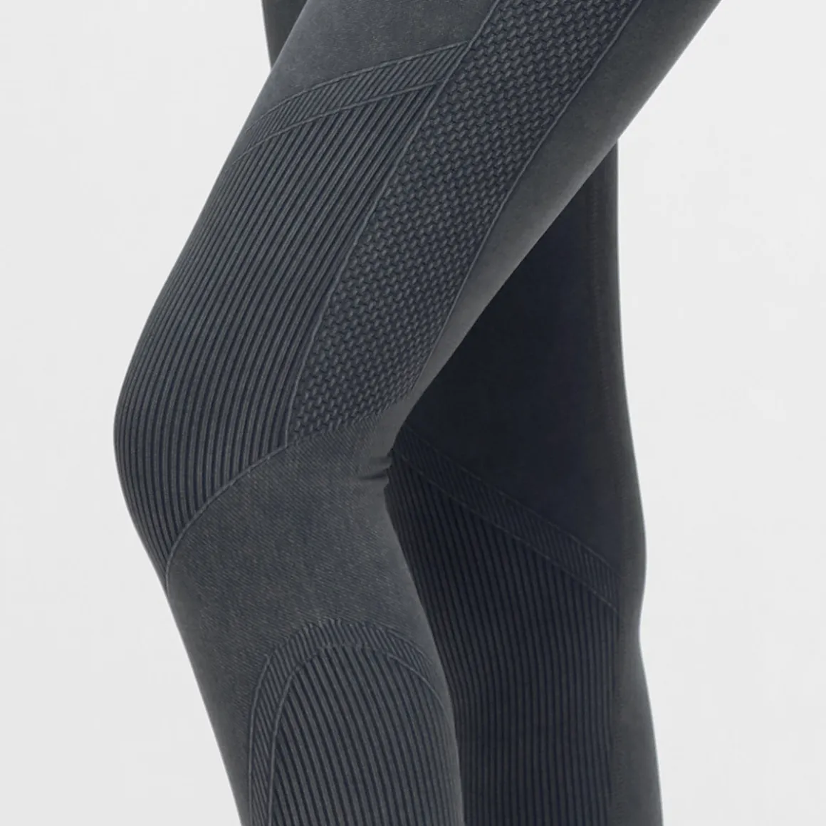 Black Denim Seamless Leggings