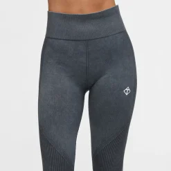 Black Denim Seamless Leggings