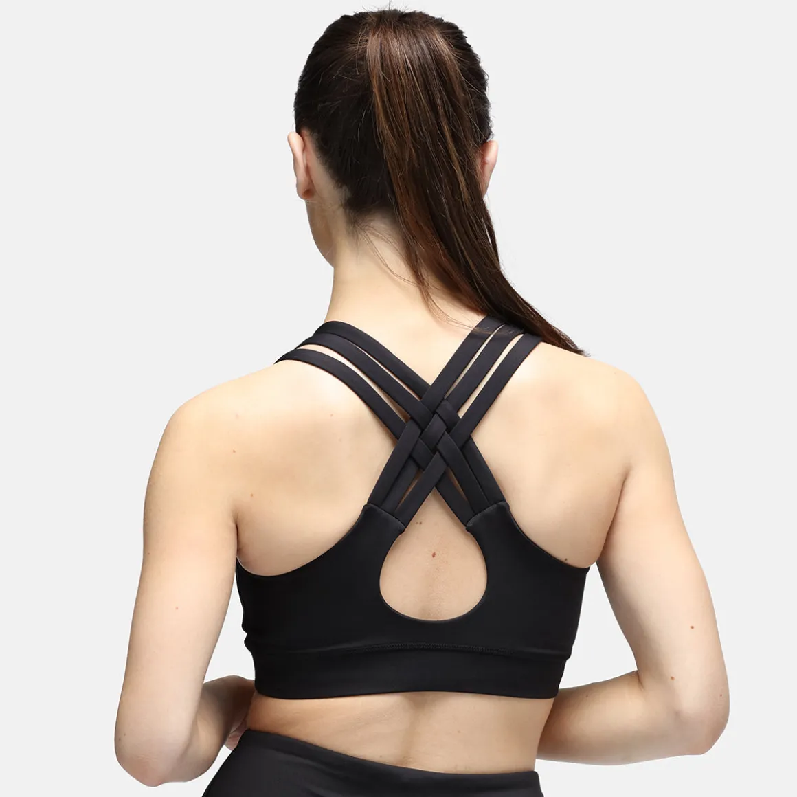 Black Diamond Luxe Cross Back Bra