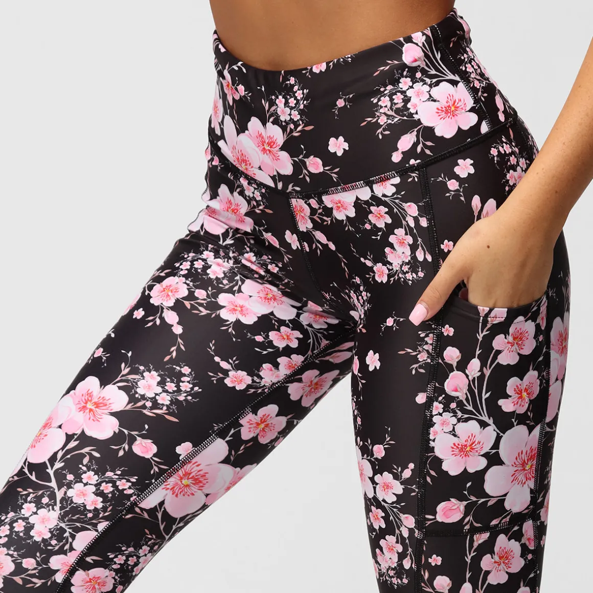 Blossom Noir Leggings