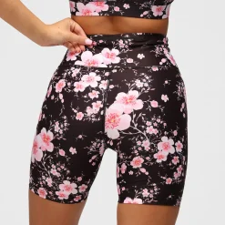 Blossom Noir Running Shorts