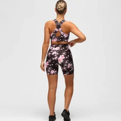 Blossom Noir Running Shorts