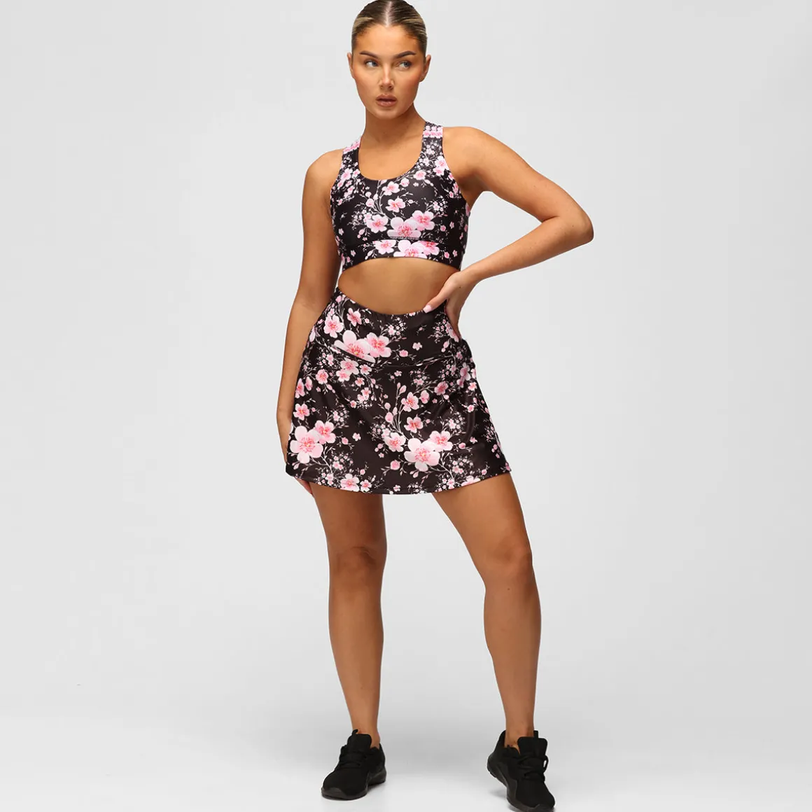 Blossom Noir Skort