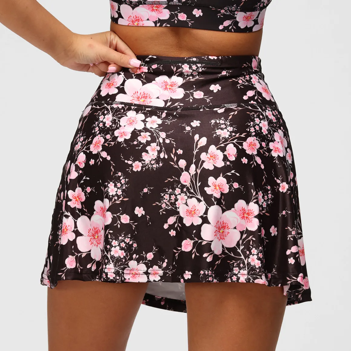 Blossom Noir Skort