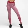 Burgundy Seamless Leggings