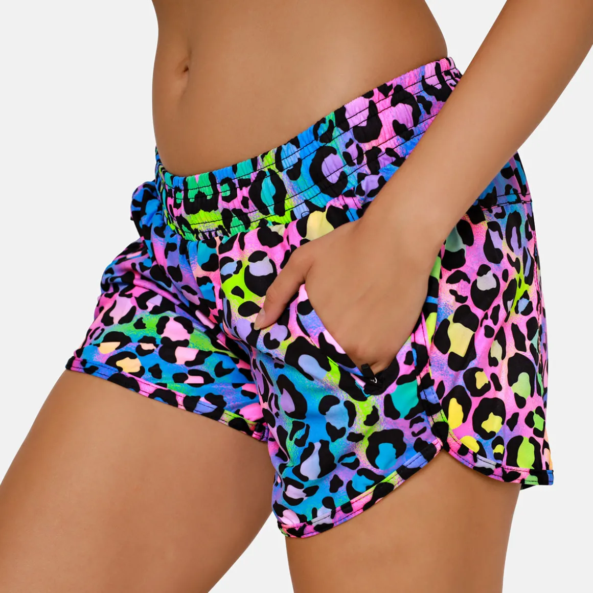 Candy Kitty Loose Fit Workout Shorts