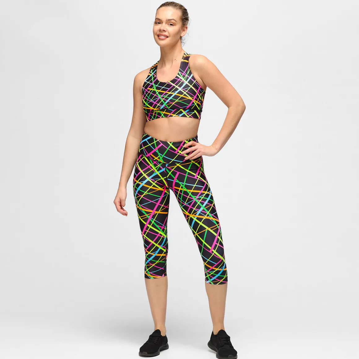 Clubbercise Neon Beam Capri