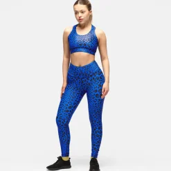 Cobalt Cat Leggings