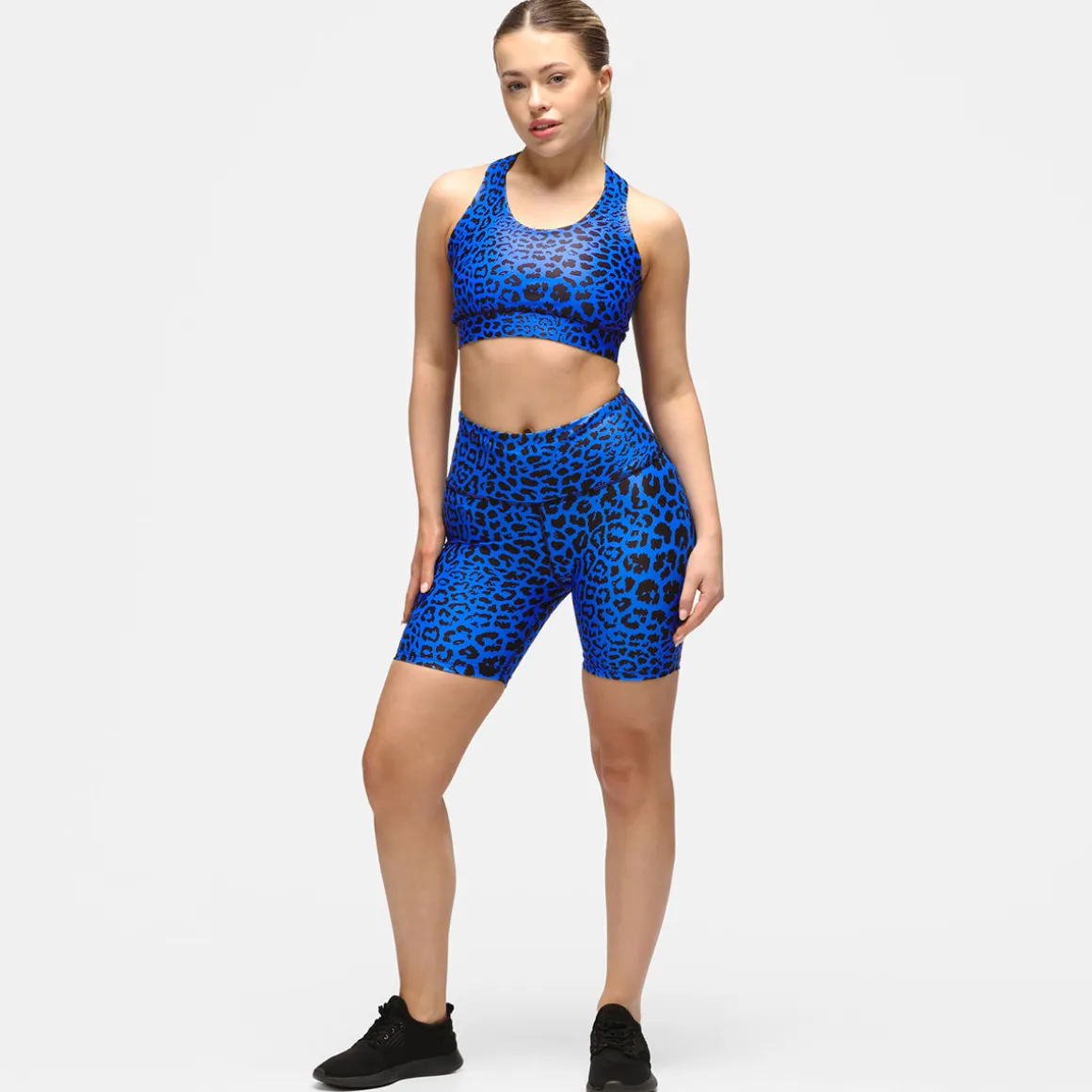 Cobalt Cat Running Shorts