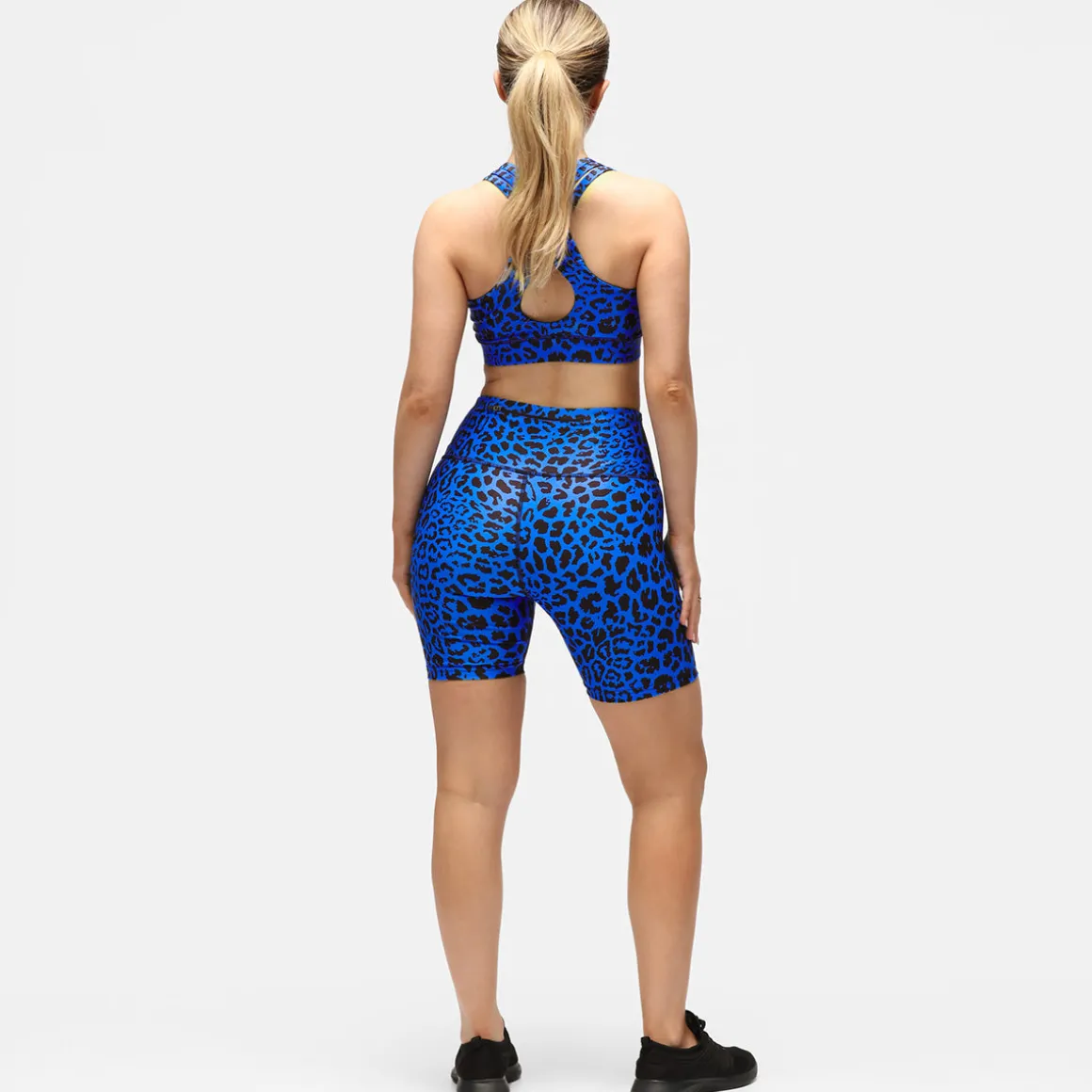 Cobalt Cat Running Shorts