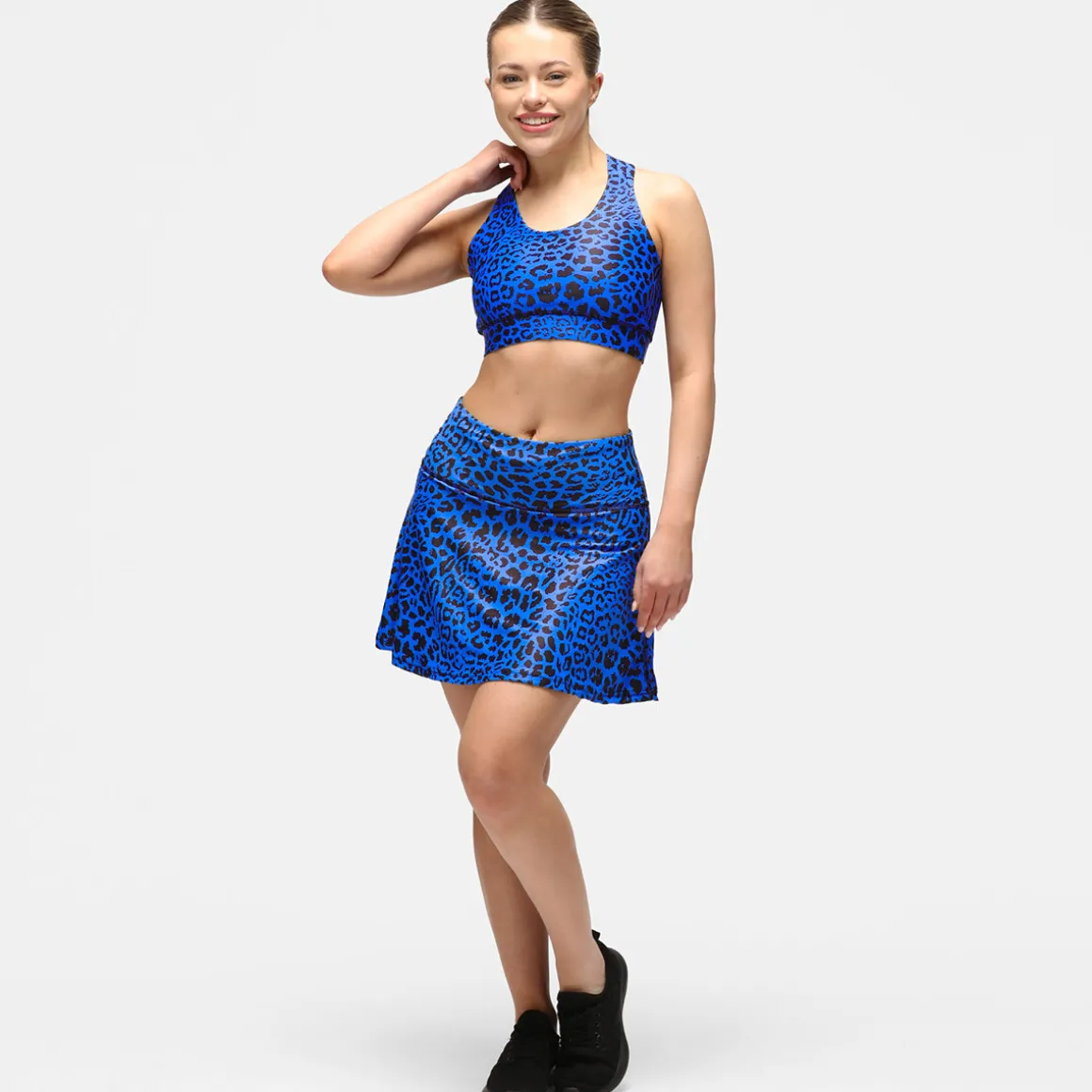 Cobalt Cat Skort