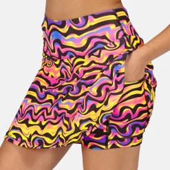 Coral Waves Skort