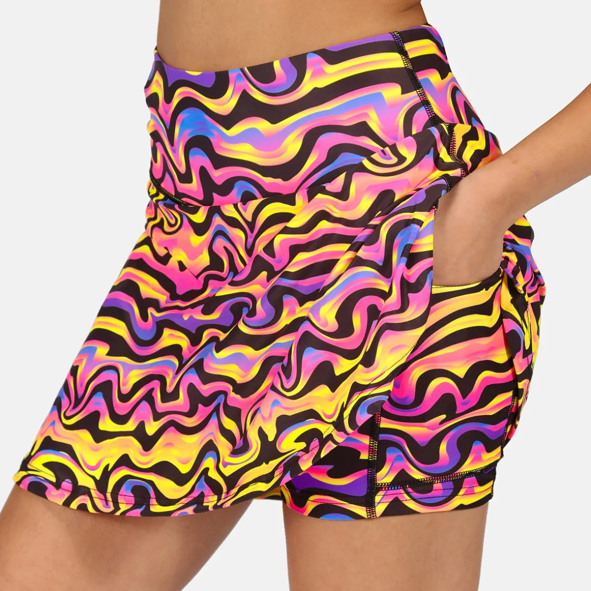 Coral Waves Skort