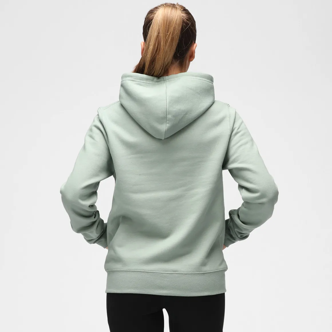 Dusky Green Diamond Ladies Zoodie