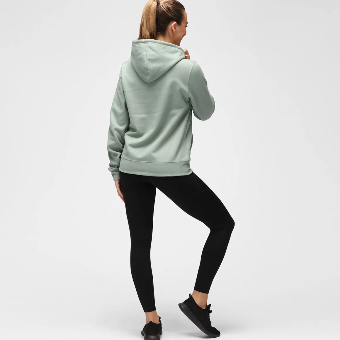 Dusky Green Diamond Ladies Zoodie