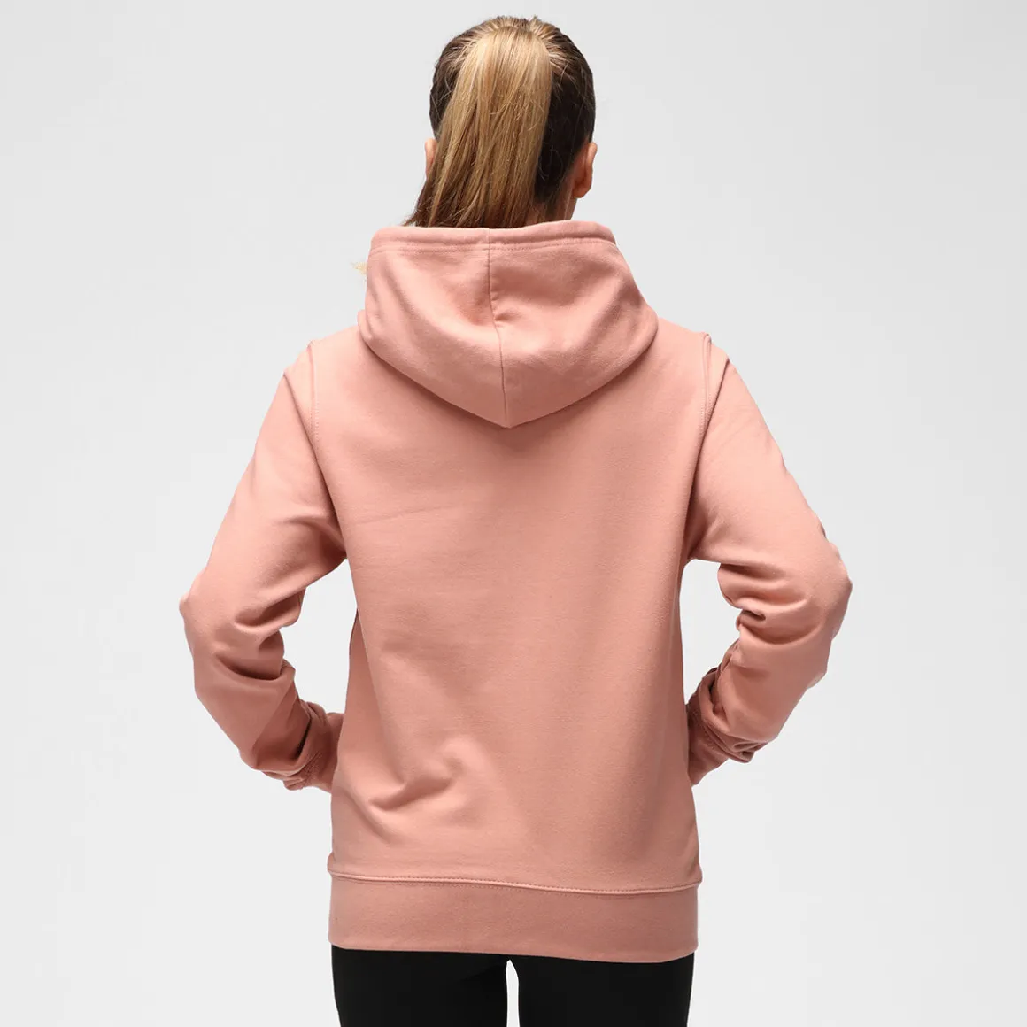 Dusky Pink Diamond Ladies Zoodie