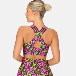 Feline Fusion Cross Back Bra