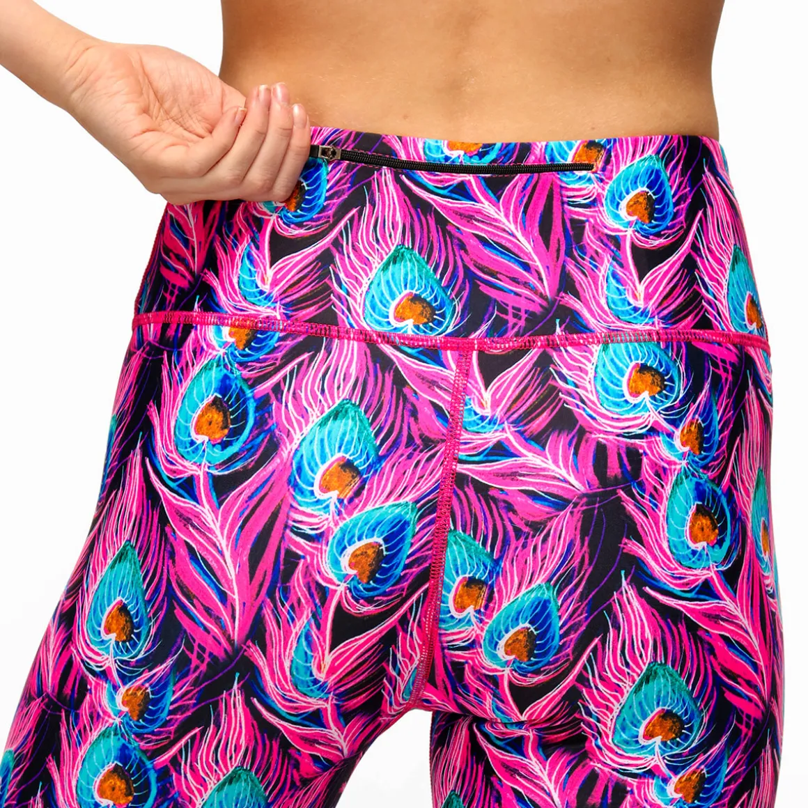 Flamboyant Feathers Capri