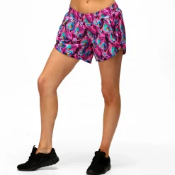 Flamboyant Feathers Loose Fit Workout Shorts