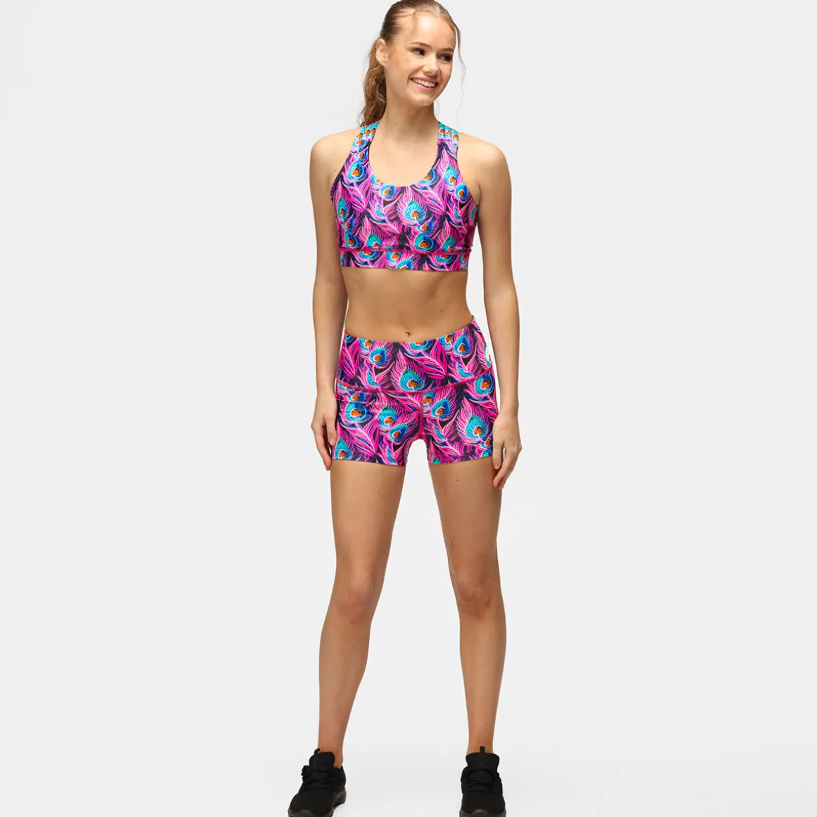 Flamboyant Feathers TikiBooty Shorts