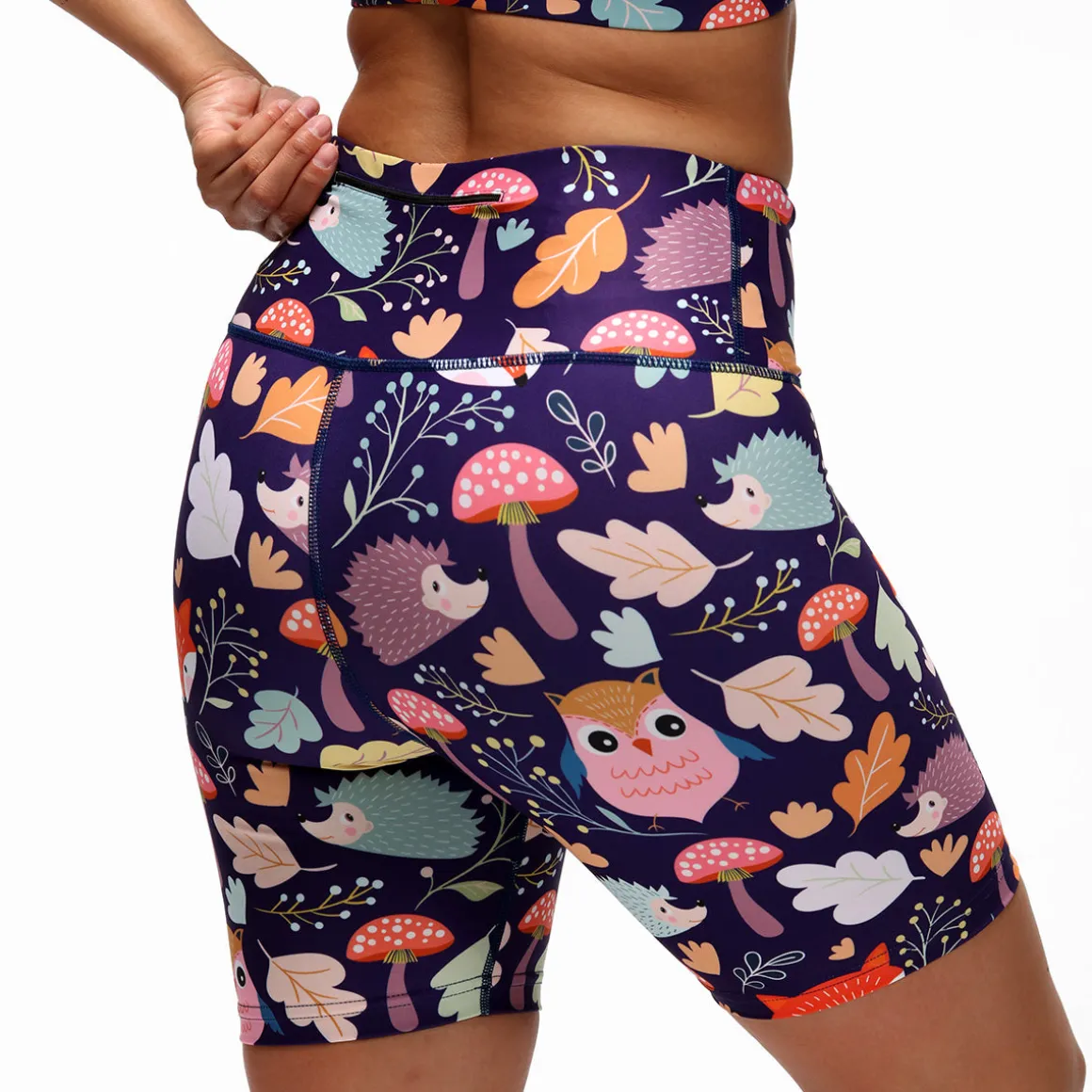 Forest Friends Running Shorts