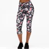 Foxy Floral Capri
