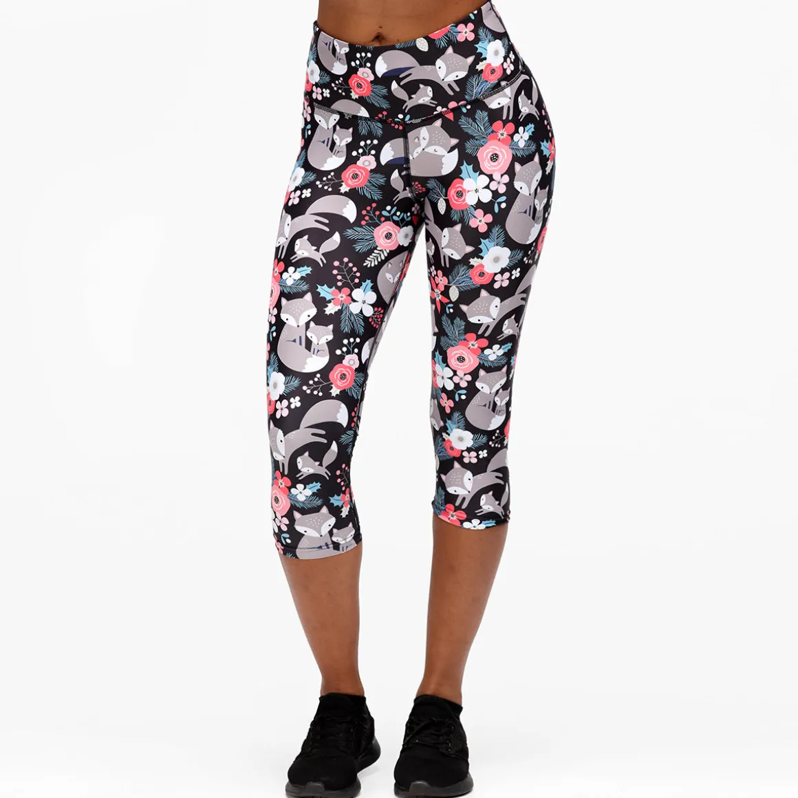 Foxy Floral Capri