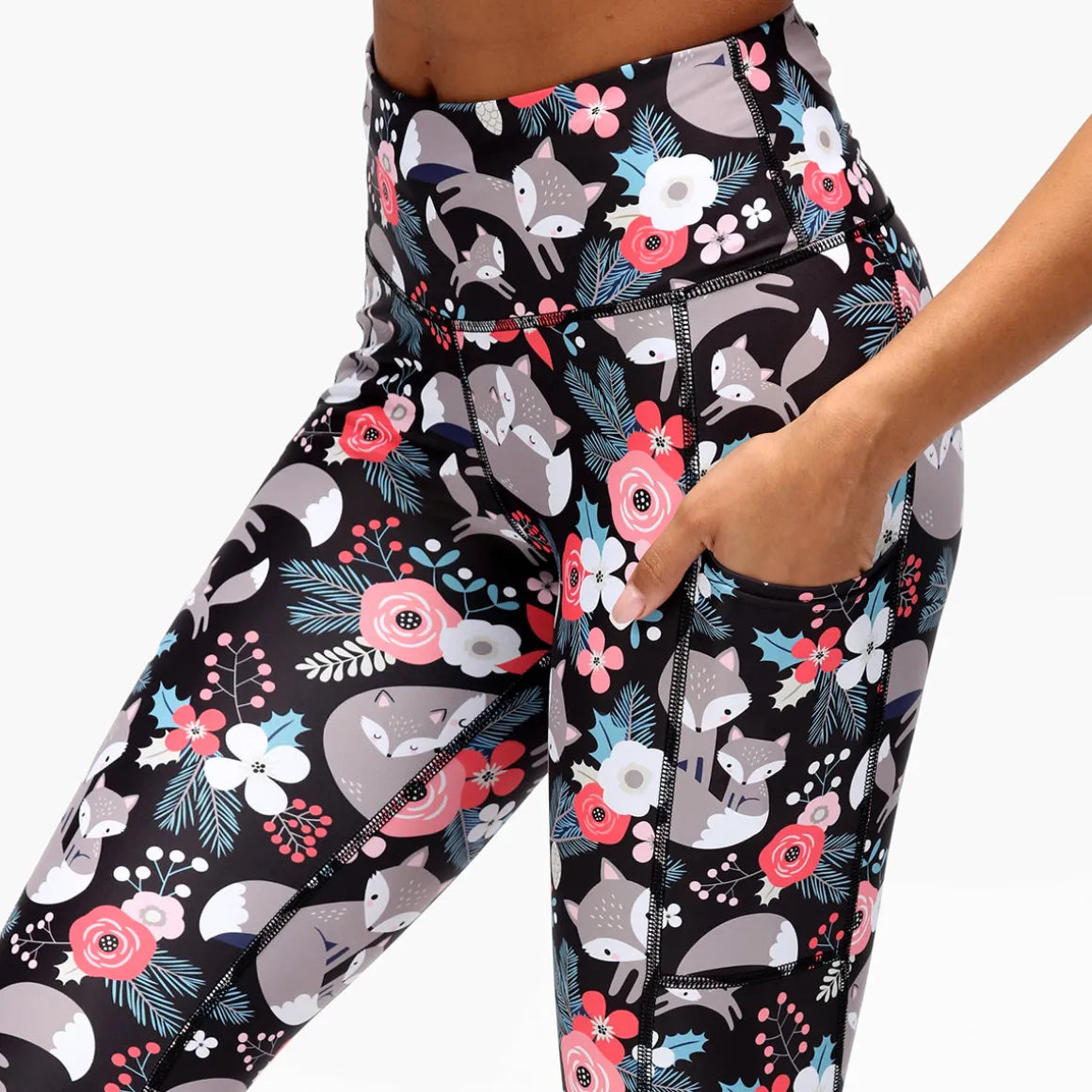 Foxy Floral Capri