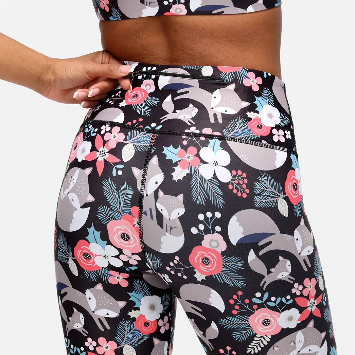 Foxy Floral Capri