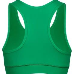 Green Racer Back Bra
