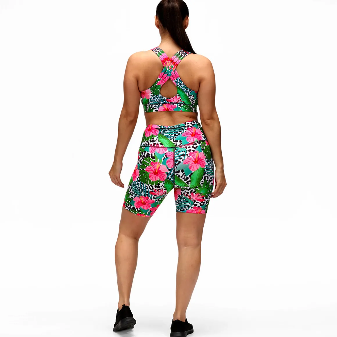 Hibiscus Running Shorts