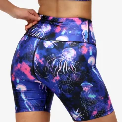 Jellyfish Galaxy Running Shorts