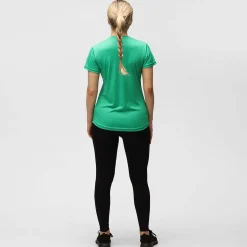 Kelly Green Diamond Ladies Technical T-Shirt