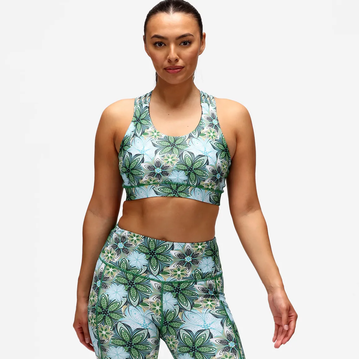 Mandala Cross Back Bra