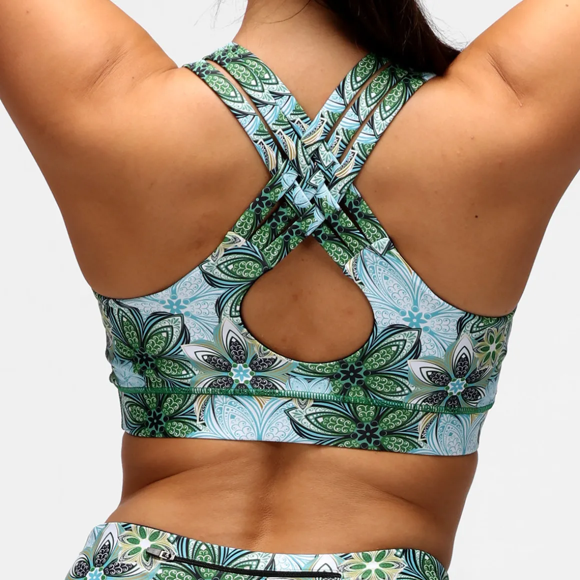 Mandala Cross Back Bra