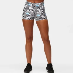 Monochrome Quill TikiBooty Shorts