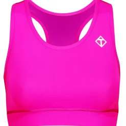 Neon Pink Racer Back Bra