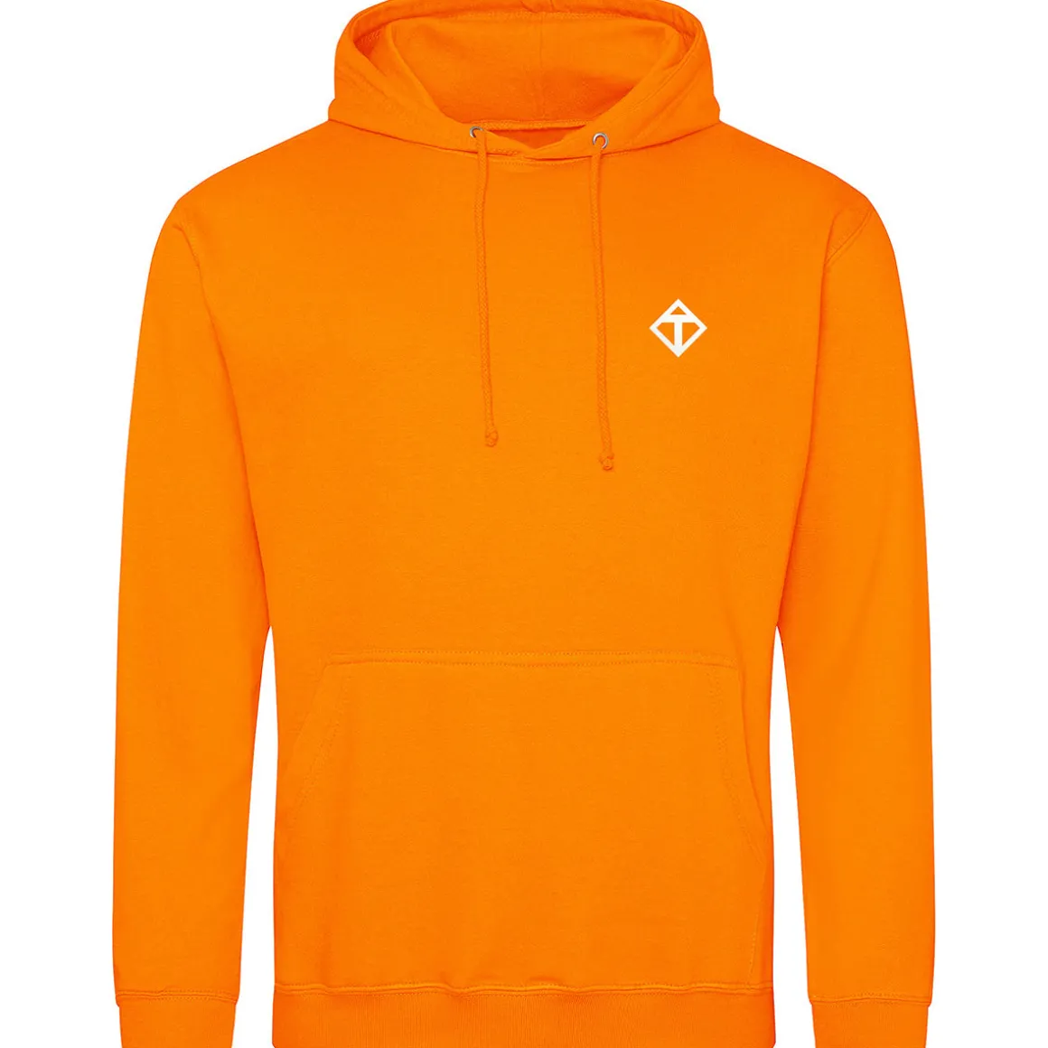 Orange Diamond Hoodie