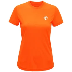 Orange Diamond Ladies Technical T-Shirt