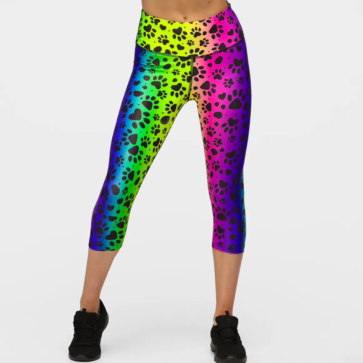 Pawfect Rainbow Capri