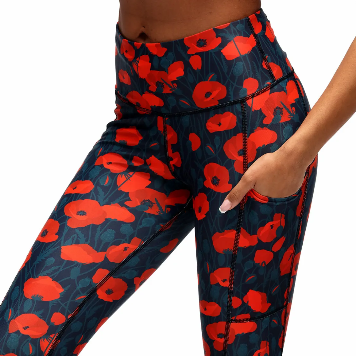 Poppy Field Leggings