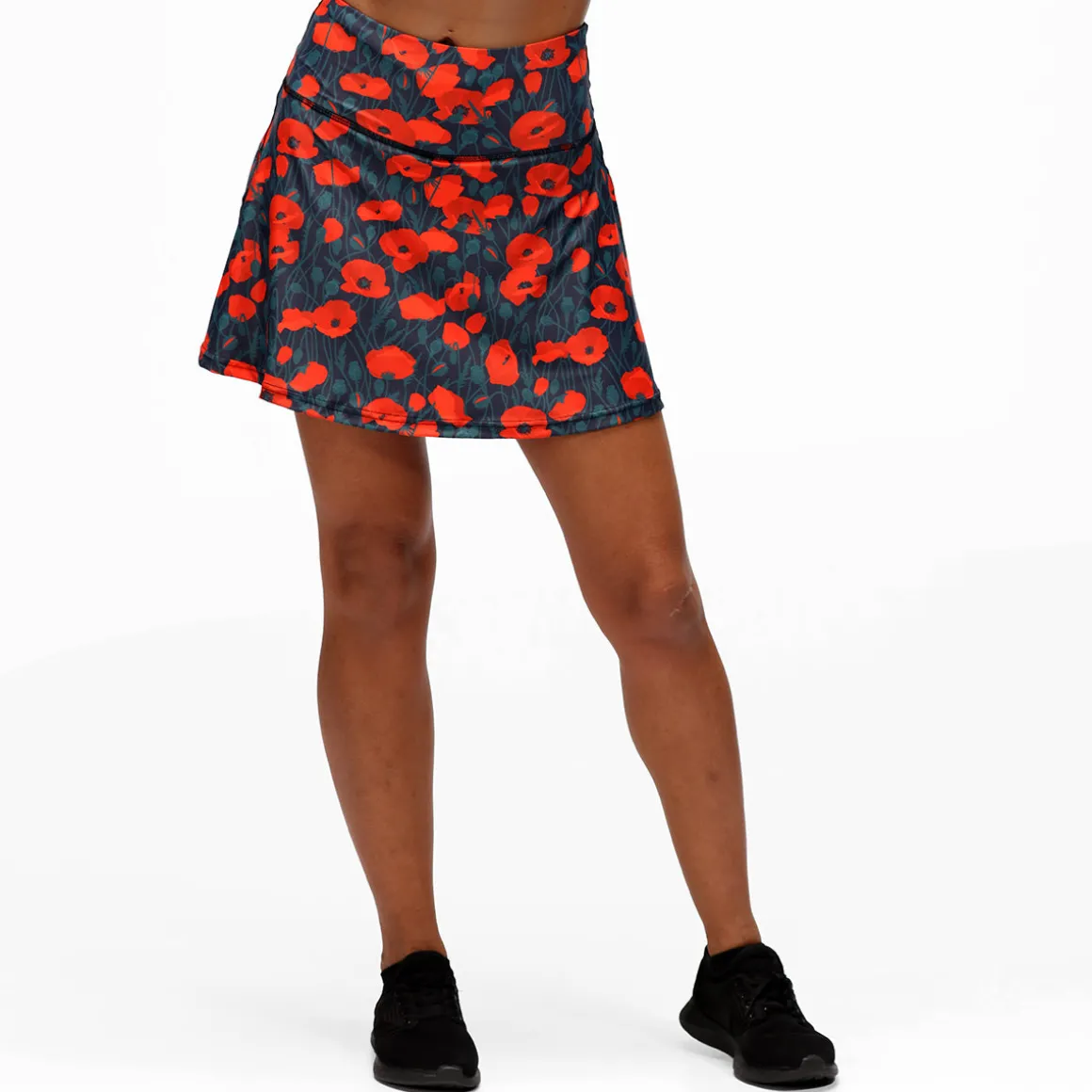 Poppy Field Skort