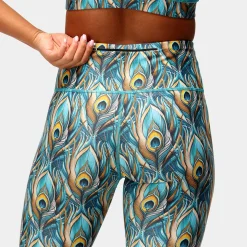 Pretty In Peacock Capri