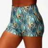 Pretty In Peacock TikiBooty Shorts