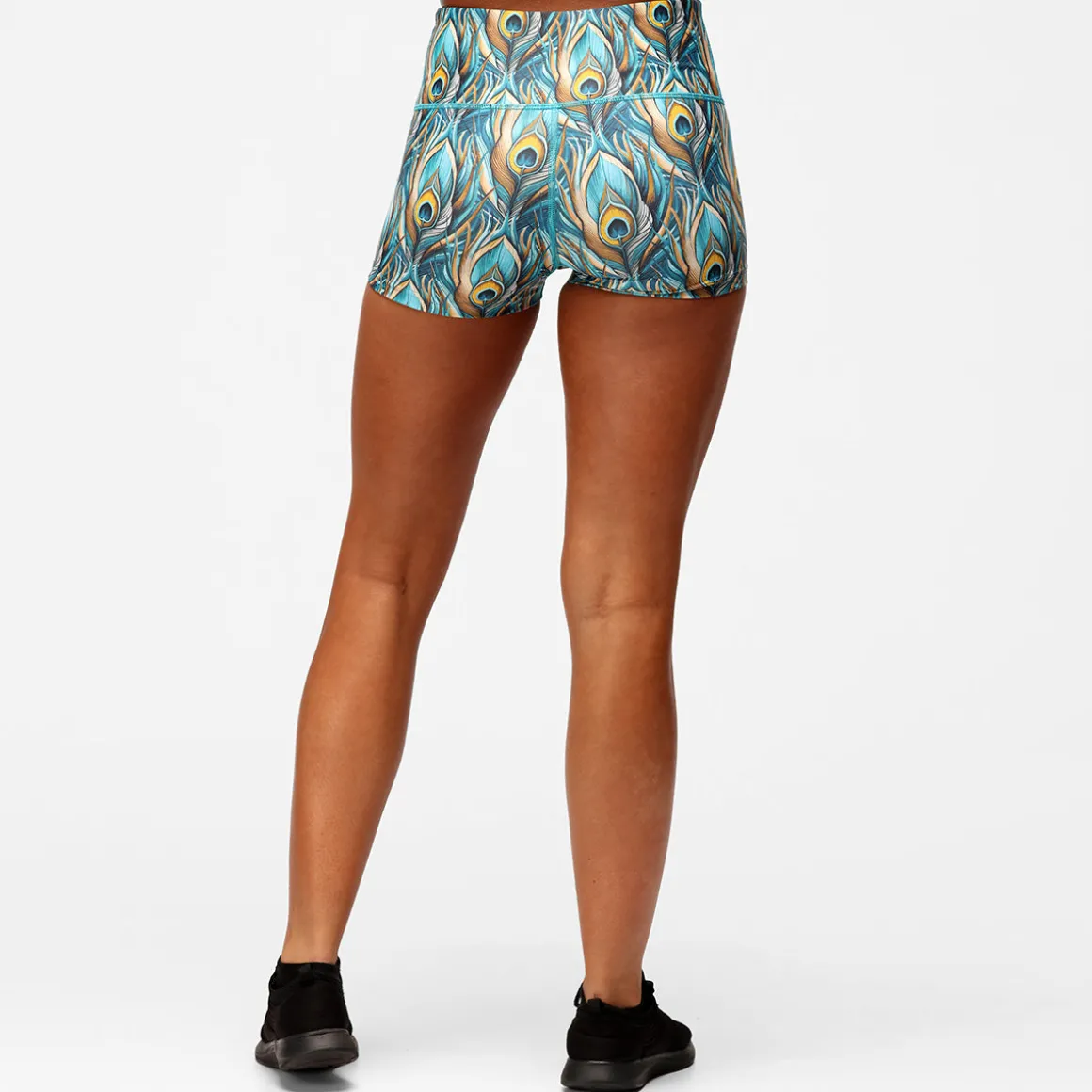 Pretty In Peacock TikiBooty Shorts