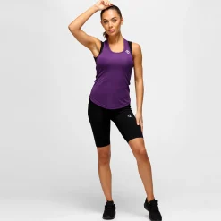 Purple Performance Strap Back Vest