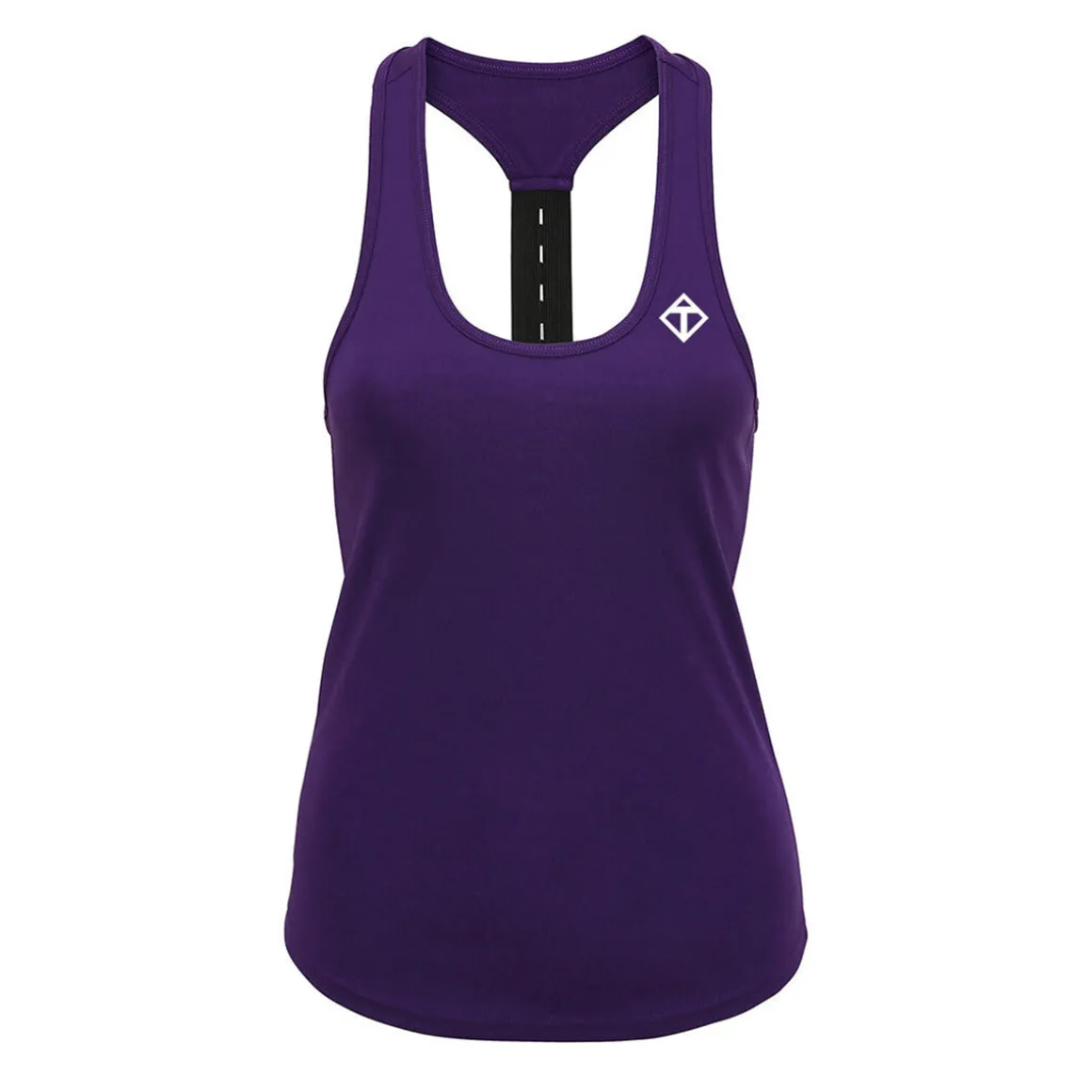 Purple Performance Strap Back Vest