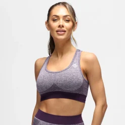 Purple Seamless Bra